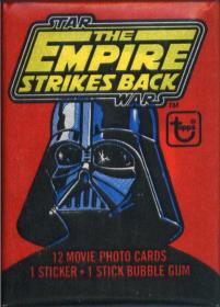 1980 Topps Star Wars Empire Strikes Back Sealed Pack