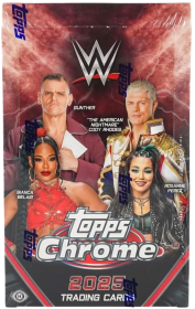 2025 Topps Chrome WWE Wrestling Sealed Hobby Box