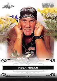 2012 Leaf National WWE Hulk Hogan Wrestling Champion #HH1