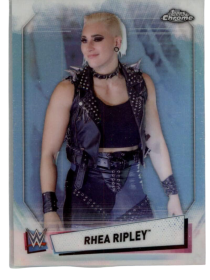 2021 Topps Chrome Refractor Rhea Ripley #90