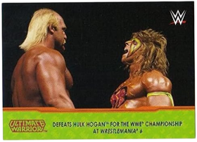 2014 Topps WWE Road To Wrestlemania Ultimate Warrior Spotlight #4