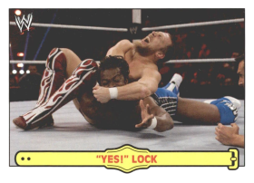 2012 Topps Heritage WWE #55 Daniel Bryan Yes Lock