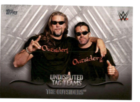 2016 Topps WWE Undisputed Tag Teams #UTT-27 The Outsiders