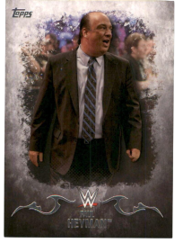 2016 Topps WWE Undisputed #25 Paul Heyman