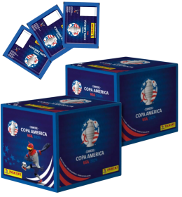 Panini Copa America 2024 USA Two Sticker Boxes