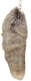 Fox Tail Fluffy Keychain