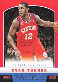 Evan Turner 2012-13 Panini Philadelphia 76ers Card #62