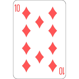10 of Diamonds