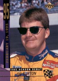 NASCAR 1995 Upper Deck #234 Jeff Burton SD NM