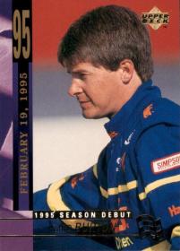 NASCAR 1995 Upper Deck #253 Ward Burton SD NM