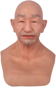 Silicone Old Man Mask