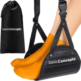 Memory Foam Airplane Foot Hammock