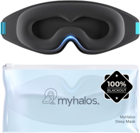 MyHalos 100% Blackout Sleep Mask