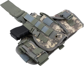 Drop Leg Molle Platform w/Holster and Pouch Set