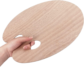 Tamaki Wooden Paint Palette Tray