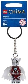 LEGO Chima Worriz Key Chain