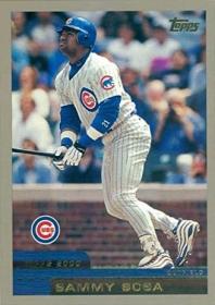 Chicago Cubs Sammy Sosa Baseball Card