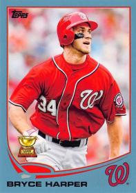 Washington Nationals Bryce Harper Baseball Card