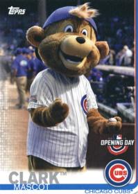 2019 Topps Mascots #M-3 Clark Chicago Cubs Card