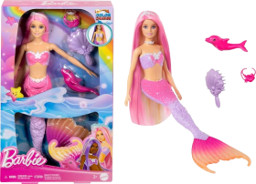 Barbie Mermaid Doll, “Malibu” with Pink Hair