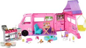 Barbie Dream Camper Playset with Roof Tent