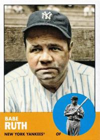 2022 Topps Archives #3 Babe Ruth Baseball Card