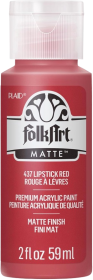 Lipstick Red Acrylic Paint (2 oz.)