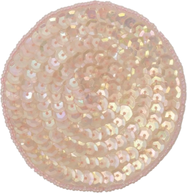 Light Pink Large Dot Sequin Patch