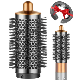 Round Volumizing Brush and Filter Cleaning Brush for Dyson Airwrap