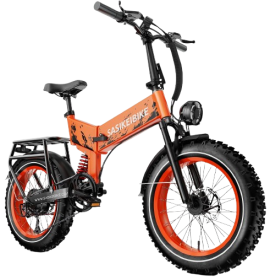 1500W Folding Electric Bike with Full Suspension