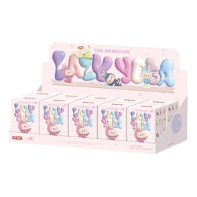 Labubu The Monsters Lazy Yoga Series Figures Set