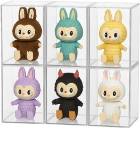 Magnetic Protective Hard Case for Labubu Dolls