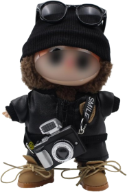 17cm Doll Clothes Outfit Set for Labubu Boy