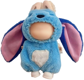 17cm Doll Clothes Set Compatible with Labubu (Dog Set)
