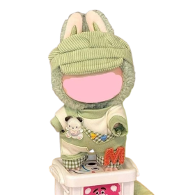 Kawaii Animal Style Doll Clothes Set for Labubu