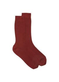 Loro Piana Antique Rust Wish Socks for Women