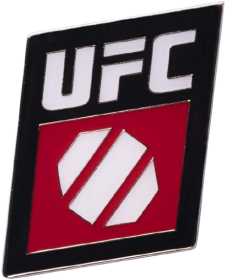 UFC Lapel Pin Split Octagon Black