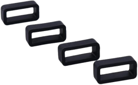 4 Pcs Silicone Watch Buckles