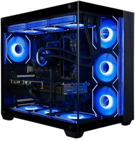 Panorama XL Gaming PC Desktop (Intel 24-Core i9, RTX 5070 Ti, 32GB RAM, 2TB SSD)