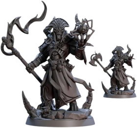 TYL Tabletop Miniatures 4 Unpainted Model