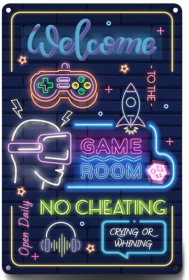 Welcome to the Game Room Sign