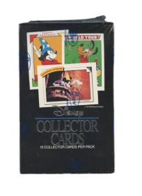 1991 Impel Disney Wax Pack Box Trading Card Set