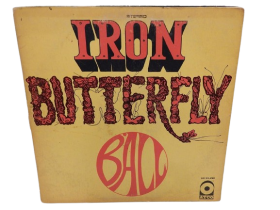 Preowned Iron Butterfly: Ball Vinyl Record