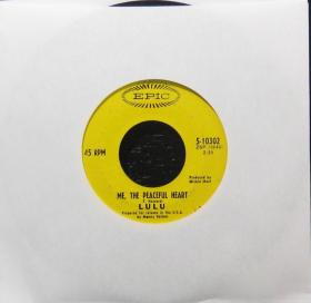 Preowned Lulu: Me, The Peaceful Heart / Look Out Vinyl Record