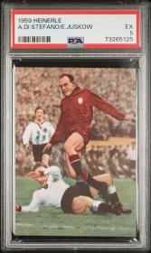 Alfredo Di Stefano/Juskowisk PSA 5 1959 Heinerle Real Madrid RC