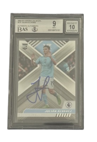 Julian Alvarez Signed 2022-23 Chronicles Card #117
