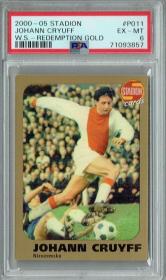 Johann Cryuff PSA 6 2000-05 Stadion #P011 Rare TC