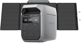 Solar Generator Delta 3 Plus with 400W Solar Panel