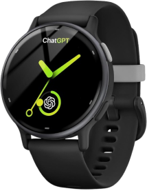 AI Translator SmartWatch, Fitness Tracking, OLED Display, Titanium Alloy Waterproof, Black Color