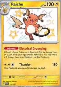 Raichu (PAF 132) PSA 9